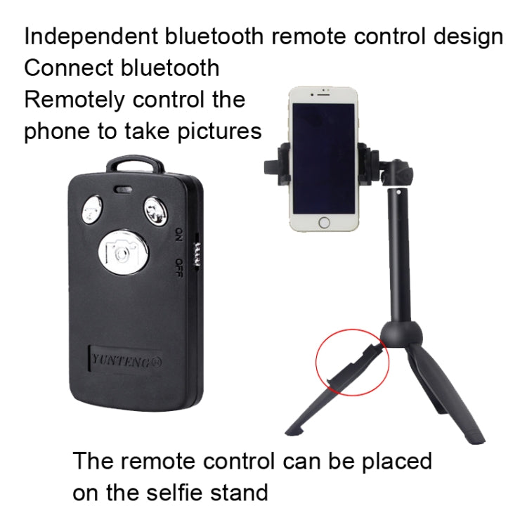 Treppiede selfie YUNTENG con telecomando Bluetooth