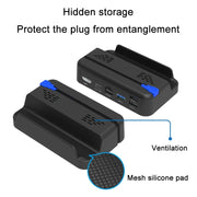 PGTECH Per Steam Deck Console di gioco Base Supporto trasmissione dati con porta di rete, PGTECH Game Console Base