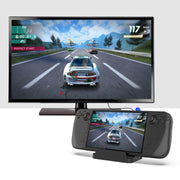PGTECH Per Steam Deck Console di gioco Base Supporto trasmissione dati con porta di rete, PGTECH Game Console Base