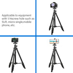 YUNTENG 6109 Treppiede per riprese dall'alto della fotocamera Staffa universale per trasmissione in diretta per telefoni cellulari, YUNTENG 6109