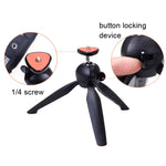 YUNTENG 228 Mini Treppiede Fotocamera Desktop Live Staffa Cellulare Selfie Frame, YUNTENG 228
