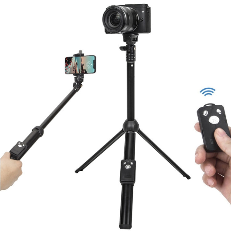 YUNTENG 2288 Bluetooth Remote Control Phone Selfie Rod Treppiede Staffa portatile per trasmissione in diretta, YUNTENG 2288