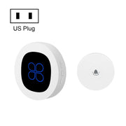 R16 1 Per 1 Campanello di chiamata elettronica per la casa dell'hotel autoalimentato intelligente senza fili, R16 EU Plug White, R16 EU Plug Black, R16 US Plug White, R16 US Plug Black, R16 UK Plug White, R16 UK Plug Black