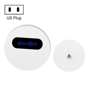 T10-1 1 per 1 campanello anti-acqua piovana intelligente con generazione automatica di illuminazione, T10-1 EU Plug White, T10-1 EU Plug Black, T10-1 US Plug White, T10-1 US Plug Black, T10-1 UK Plug White, T10-1 UK Plug Black
