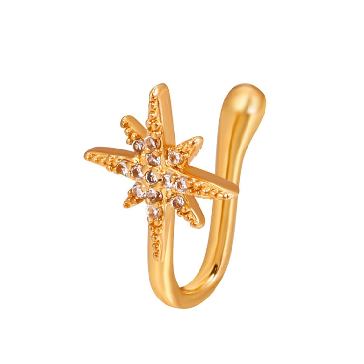 10 pezzi Clip per naso a forma di U in rame intarsiato con decorazione del naso in zircone, G-364 Gold, G-365 Silver, G-247 Gold, G-248 Silver, G-251 Gold, G-252 Silver, G-253 Gold, G-254 Silver, G-235 Gold, G-236 Silver, G-231 Gold, G-232 Silver      ...