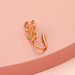 10 pezzi Clip per naso a forma di U in rame intarsiato con decorazione del naso in zircone, G-364 Gold, G-365 Silver, G-247 Gold, G-248 Silver, G-251 Gold, G-252 Silver, G-253 Gold, G-254 Silver, G-235 Gold, G-236 Silver, G-231 Gold, G-232 Silver      ...