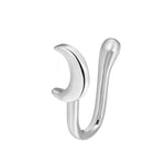 10 pezzi Clip per naso a forma di U in rame intarsiato con decorazione del naso in zircone, G-364 Gold, G-365 Silver, G-247 Gold, G-248 Silver, G-251 Gold, G-252 Silver, G-253 Gold, G-254 Silver, G-235 Gold, G-236 Silver, G-231 Gold, G-232 Silver      ...