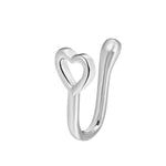 10 pezzi Clip per naso a forma di U in rame intarsiato con decorazione del naso in zircone, G-364 Gold, G-365 Silver, G-247 Gold, G-248 Silver, G-251 Gold, G-252 Silver, G-253 Gold, G-254 Silver, G-235 Gold, G-236 Silver, G-231 Gold, G-232 Silver      ...