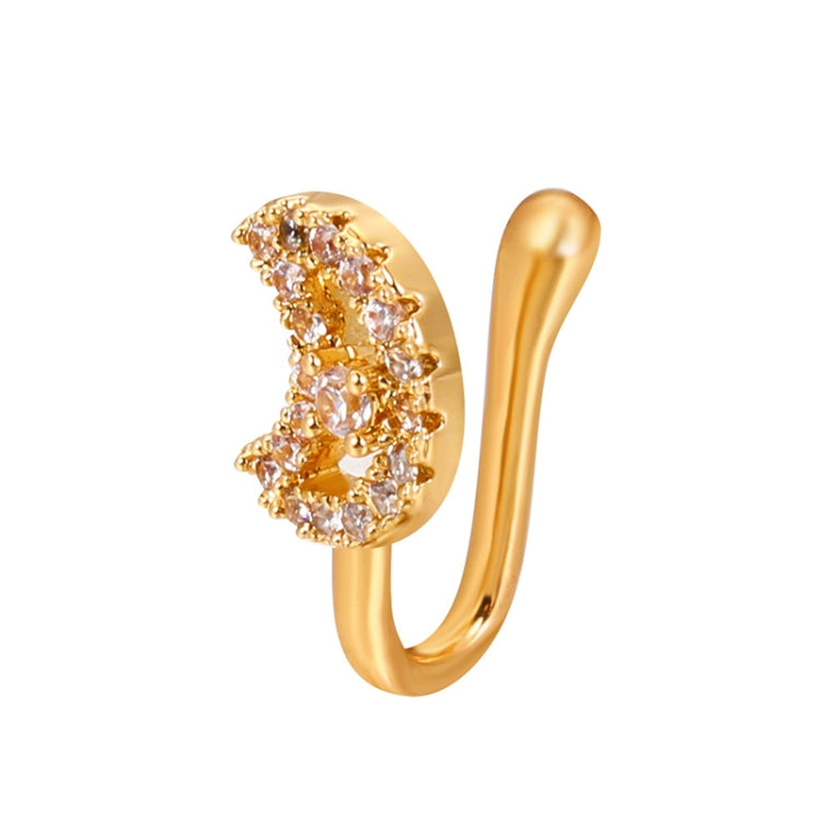 10 pezzi Clip per naso a forma di U in rame intarsiato con decorazione del naso in zircone, G-364 Gold, G-365 Silver, G-247 Gold, G-248 Silver, G-251 Gold, G-252 Silver, G-253 Gold, G-254 Silver, G-235 Gold, G-236 Silver, G-231 Gold, G-232 Silver      ...