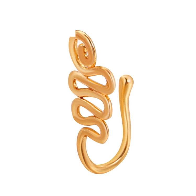 10 pezzi Clip per naso a forma di U in rame intarsiato con decorazione del naso in zircone, G-364 Gold, G-365 Silver, G-247 Gold, G-248 Silver, G-251 Gold, G-252 Silver, G-253 Gold, G-254 Silver, G-235 Gold, G-236 Silver, G-231 Gold, G-232 Silver      ...
