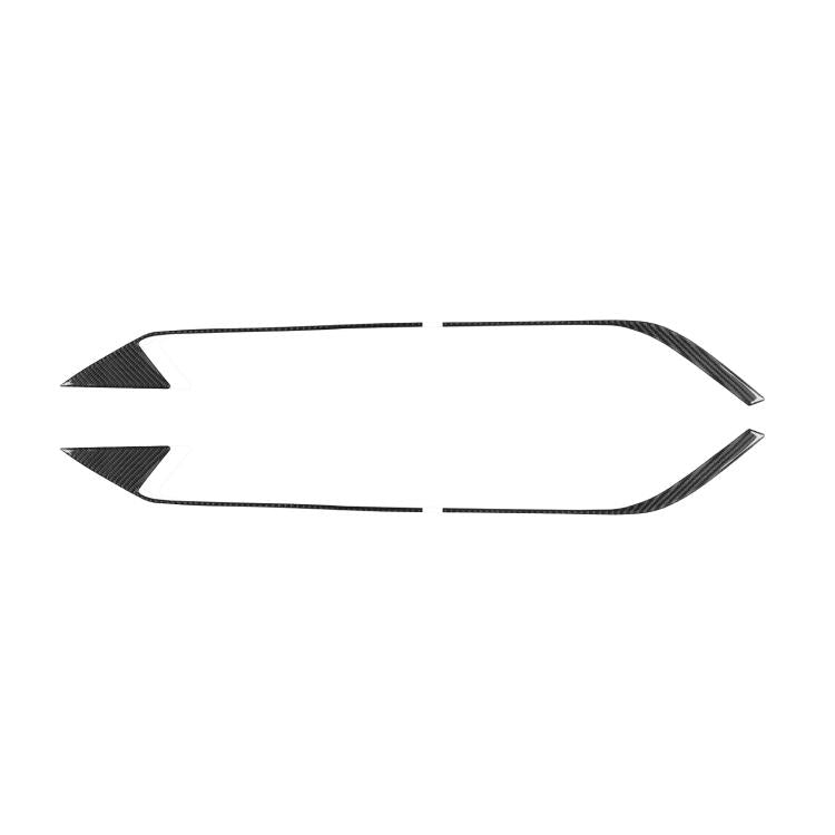 Adesivo per presa d'aria motore sul tetto della Chevrolet Corvette C8, 4 pezzi/set