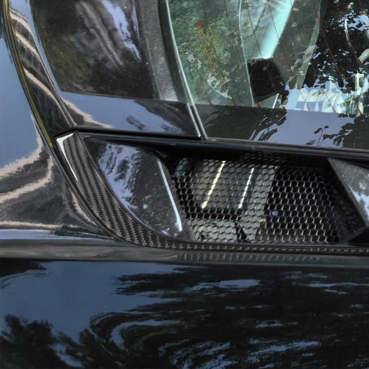 Adesivo per presa d'aria motore sul tetto della Chevrolet Corvette C8, 4 pezzi/set