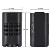 Riscaldatore d'aria da tavolo N8 Riscaldatore elettrico a risparmio energetico per interni a calore rapido, specifica:, UK Plug, EU Plug, US Plug