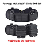 Cintura da caccia all'aperto Cintura in nylon, specifiche:, Belt + Corset  Black, Belt + Corset  Khaki, Belt + Corset  Army Green, With Bag Black, With Bag Khaki, With Bag Army Green, Only Corset  Black, Only Corset  Khaki, Only Corset  Army Green