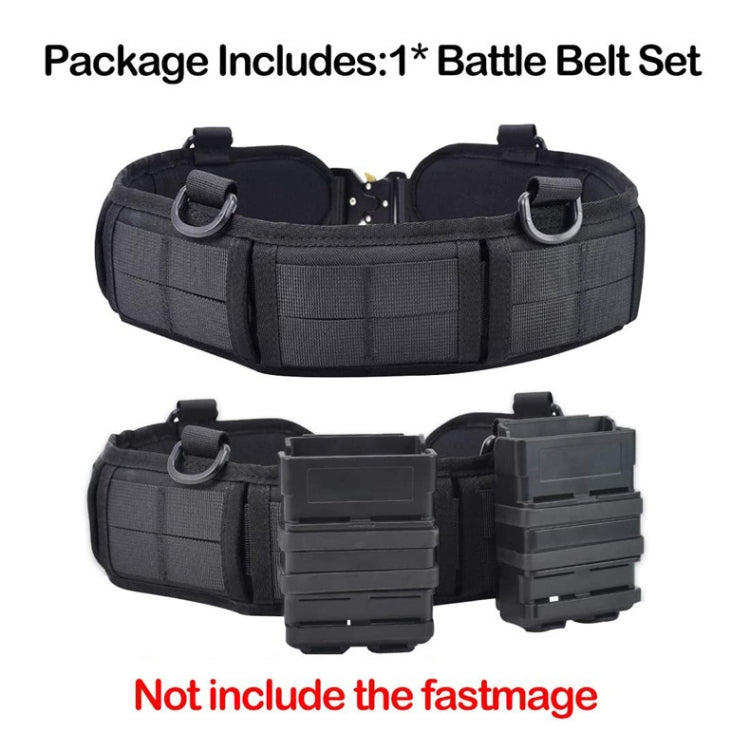 Cintura da caccia all'aperto Cintura in nylon, specifiche:, Belt + Corset  Black, Belt + Corset  Khaki, Belt + Corset  Army Green, With Bag Black, With Bag Khaki, With Bag Army Green, Only Corset  Black, Only Corset  Khaki, Only Corset  Army Green
