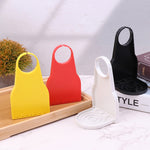2 pezzi pieghevole per detersivo per bucato, vassoio raccogligocce, portabicchieri, dispenser di sapone, White, Black, Yellow, Red