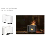 200ML Simulazione Fiamma Aromaterapia Diffusore Umidificatore Purificatore d'aria ad ultrasuoni