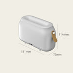 Simulazione Fiamma Aromaterapia Umidificatore Camera da letto Luce ambientale, White, Green, Gray, 3 Colors (RGB)