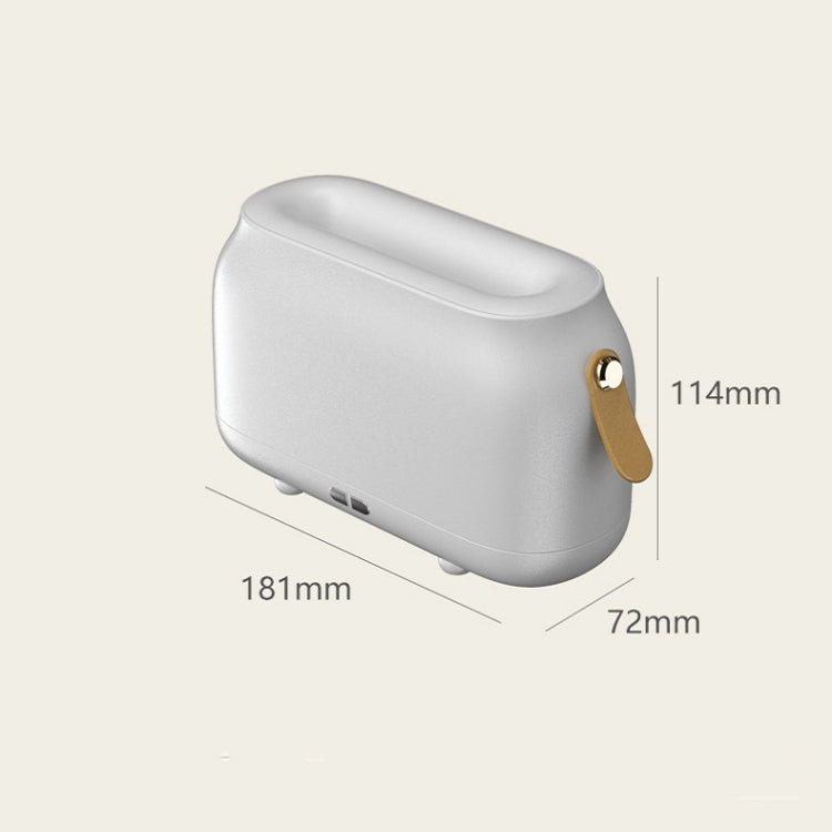Simulazione Fiamma Aromaterapia Umidificatore Camera da letto Luce ambientale, White, Green, Gray, 3 Colors (RGB)