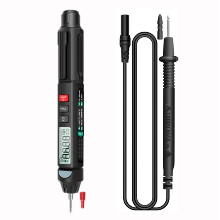 Multimetro ad alta precisione per misurazioni intelligenti multifunzione ANENG, modello:, A3007, A3008, A3007 With Accessories, A3008 With Accessories