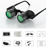 D-1548 Binocolo da pesca con messa a fuoco regolabile 10x HD, specifiche:, Only Binoculars, With Grey Polarised Lens, With Yellow Polarised Lens, With Red Polarised Lens, With Grey+Yellow Polarised Lens, With Tricolour Polarised Lens