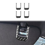 Adesivi decorativi per aletta parasole per Chevrolet Corvette C8, set da 4 pezzi.