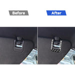 Adesivi decorativi per aletta parasole per Chevrolet Corvette C8, set da 4 pezzi.