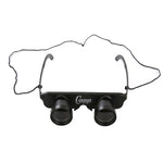 Binocolo da pesca Camman 3 x 28 con messa a fuoco regolabile in vetro, specifiche:, Only  Binoculars, With Zippered Glasses Case