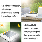 Lampada solare da giardino IP68 con 7 colori LED
