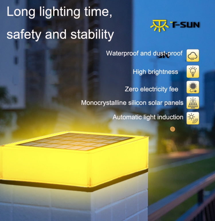 Lampada solare da giardino IP68 con 7 colori LED