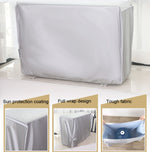 Copertura per aria condizionata esterna Copertura antipolvere impermeabile Copertura antipioggia,Dimensioni:, S 80 x 28 x 54cm, M  86 x 30 x 56cm, L 95 x 40 x 73cm, XL 100 x 41 x 80cm