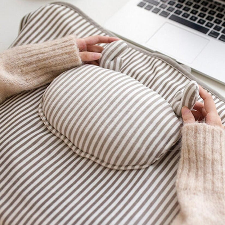AI-540 72x115cm USB Body Warmer Coperta Riscaldatore per ufficio Scialle riscaldante elettrico, 72x115cm Pink Rabbit Stripes, 72x115cm Khaki Elk Stripes, 72x115cm Green, 72x115cm Pink, 72x115cm Gray Cat Stripes