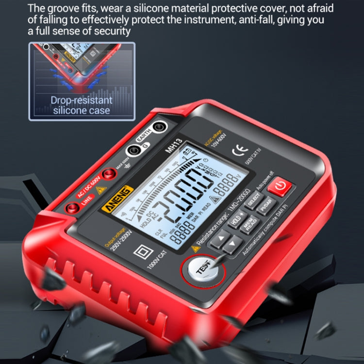Tester isolamento digitale alta tensione ANENG MH13