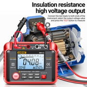 Tester di resistenza di isolamento del misuratore elettronico digitale ad alta tensione ANENG MH13