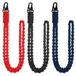 QD-258 Cordino per paracadutisti con fibbia in metallo intrecciato a mano multifunzionale per esterni, QD-258 Paratroopers Ropes(Red), QD-258 Paratroopers Ropes(Black), QD-258 Paratroopers Ropes(Dark Blue)