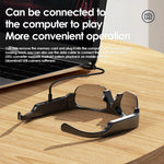 Cuffie Bluetooth XV16 con occhiali anti luce blu
