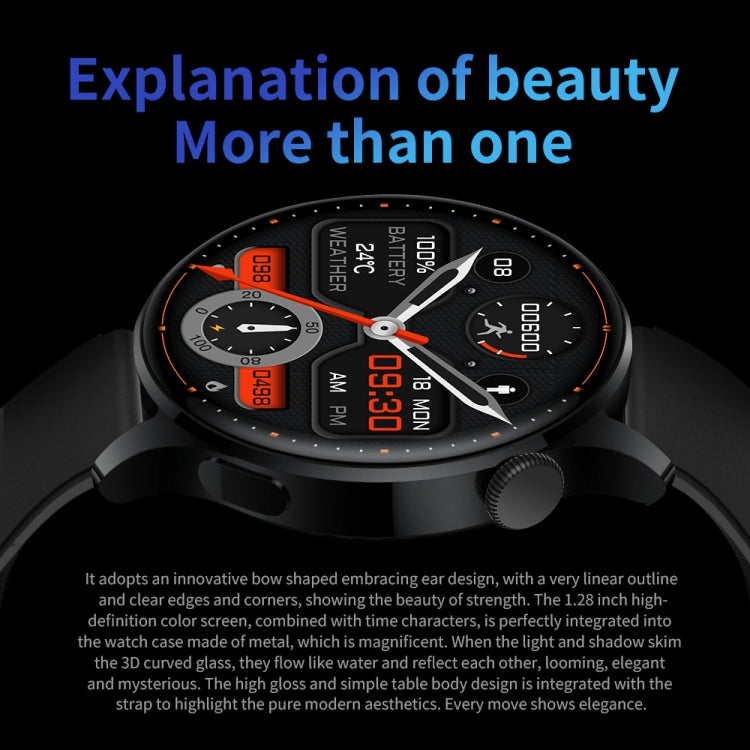 UM93Pro 1,28 pollici frequenza cardiaca/monitoraggio dell'ossigeno nel sangue orologio Bluetooth con funzione NFC