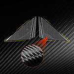 Adesivi decorativi esterni per montante A, set da 4 pezzi, per Chevrolet Corvette C8