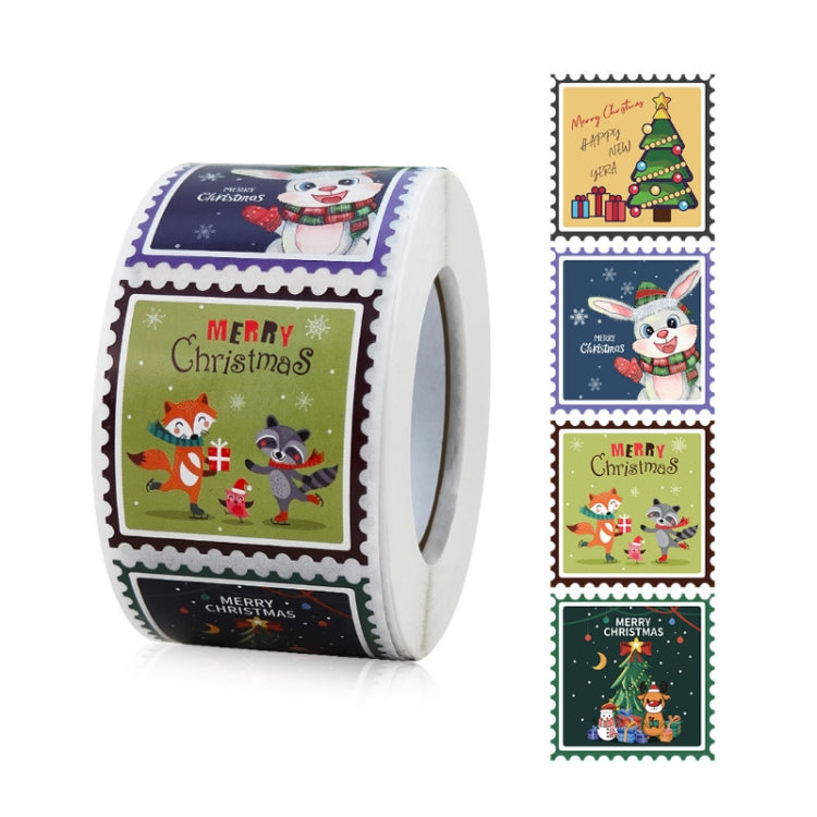 Adesivo natalizio da 3 pezzi Adesivo decorativo per sigillo di carta regalo, K-211-R1