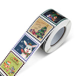 Adesivo natalizio da 3 pezzi Adesivo decorativo per sigillo di carta regalo, K-211-R1