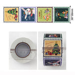 Adesivo natalizio da 3 pezzi Adesivo decorativo per sigillo di carta regalo, K-211-R1
