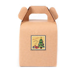 Adesivo natalizio da 3 pezzi Adesivo decorativo per sigillo di carta regalo, K-211-R1