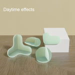 10 pezzi protezione angolare trasparente per tavolino da caffè ad angolo luminoso anti-urto, stile:, L-shape, Teardrop, Butterfly Type