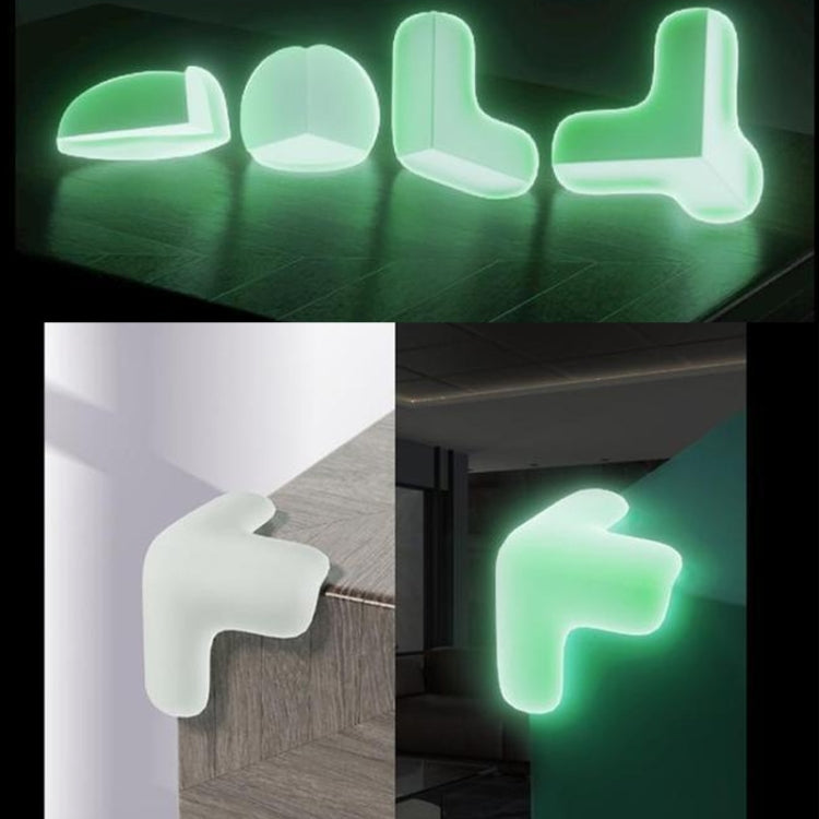 10 pezzi protezione angolare trasparente per tavolino da caffè ad angolo luminoso anti-urto, stile:, L-shape, Teardrop, Butterfly Type