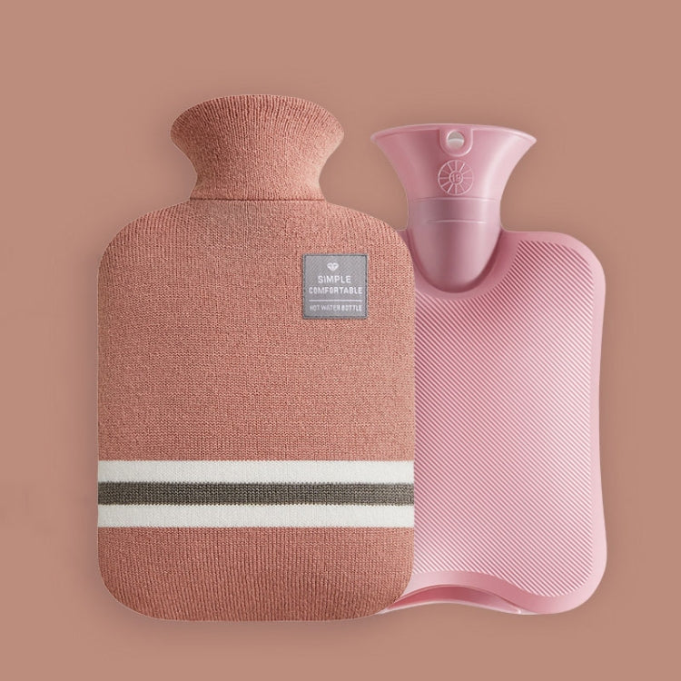 Grande borsa per acqua calda in PVC iniettato ad acqua antideflagrante, specifiche:, 1000ml (Light Pink), 1000ml (Leather Pink), 1000ml (Orange), 1000ml (Bean Green), 1000ml (Light Gray), 1000ml (Dark Gray), 1000ml (Navy Blue), 1000ml (Sky Blue)       ...