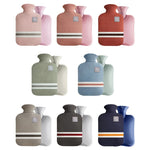 Grande borsa per acqua calda in PVC iniettato ad acqua antideflagrante, specifiche:, 1000ml (Light Pink), 1000ml (Leather Pink), 1000ml (Orange), 1000ml (Bean Green), 1000ml (Light Gray), 1000ml (Dark Gray), 1000ml (Navy Blue), 1000ml (Sky Blue)       ...
