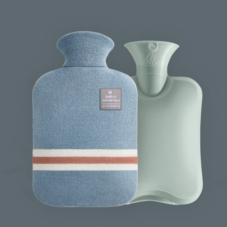 Grande borsa per acqua calda in PVC iniettato ad acqua antideflagrante, specifiche:, 1000ml (Light Pink), 1000ml (Leather Pink), 1000ml (Orange), 1000ml (Bean Green), 1000ml (Light Gray), 1000ml (Dark Gray), 1000ml (Navy Blue), 1000ml (Sky Blue)       ...