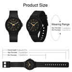 SYNOKE 9109 Orologio da studente sportivo silenzioso con display digitale