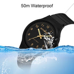 SYNOKE 9109 Orologio da studente sportivo silenzioso con display digitale