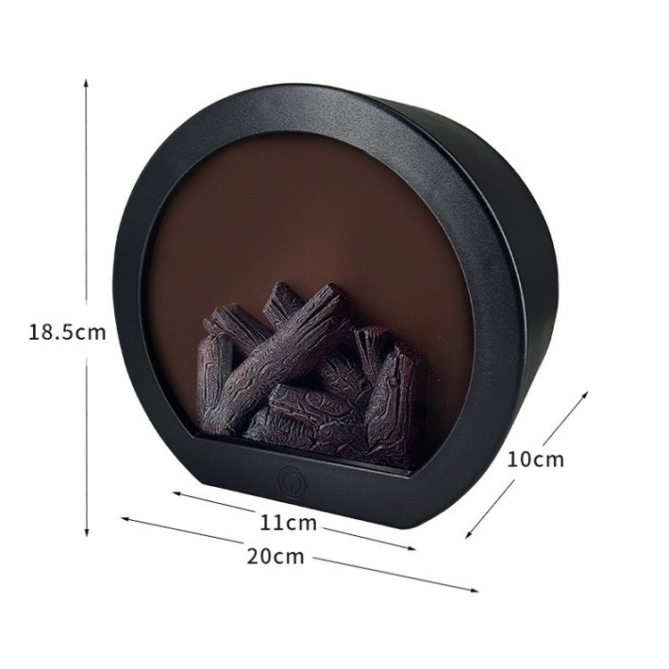 Simulazione Flame Touch Switch Ornamenti per caminetti